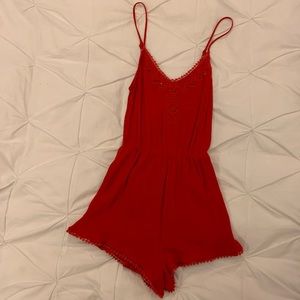 Nordstrom BP red romper
